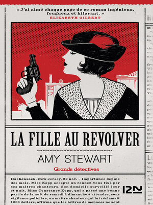 cover image of La fille au revolver